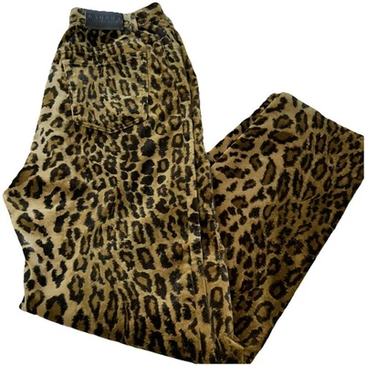 Pantalones Lauren Ralph Lauren LRL Estampado Animal EE. UU. Talla 12 Foto 1 de 4