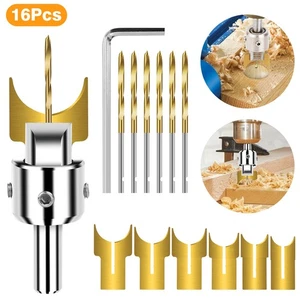 Buddha Beads Ball Router Bit Wooden Bead Maker Beads Drill Bit Cutter Tools Kit - Picture 1 of 6