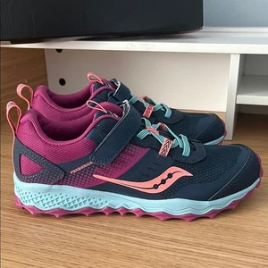 Sneakers Saucony Peregrine bambina taglia 6,5 - Foto 1 di 15