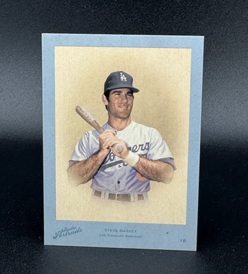 19/35 Steve Garvey 2005 Donruss Throwback Threads Studio Portraits #SP26 - Image 1 of 2