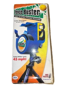 First Practice Fence Buster 45 MPH Baseball Softball Pitching Machine - NEW - Picture 1 of 6