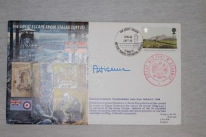 WW2 Stalag III POW Survivor Andrew Wiseman Signed Cover,The Great Escape - Picture 1 of 4