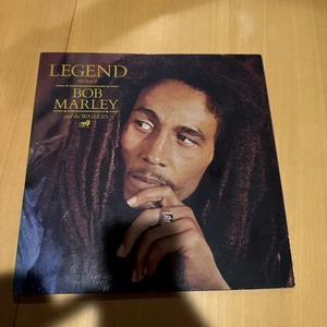 LEGEND THE BEST OF BOB MARLEY AND THE WAILERS VINYL LP 1984 80s ROOTS REGGAE - Picture 1 of 5