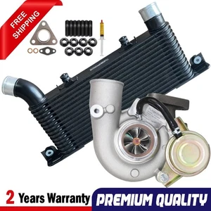 Upgrade Billet Turbo Charger+Intercooler For Mitsubishi Pajero NM / NP 4M41 3.2L - Picture 1 of 11