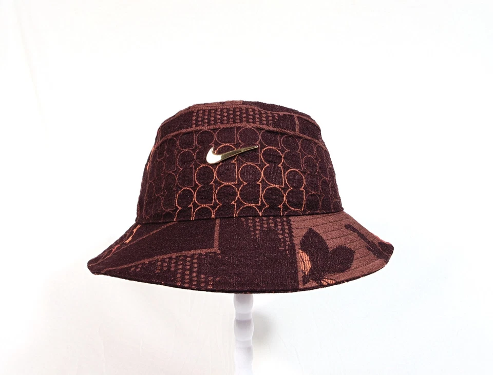 Size M Nike Naomi Osaka NO Tennis Apex Floral Knit Bucket Hat HF1697-652 Medium