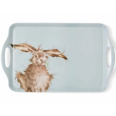 Wrendale Serving Tray Hare Brained Pimpernel Large Size 48cm x 29cm - Image 1 of 4