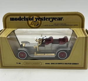 Matchbox Models of Yesteryear Y-10 1906 Rolls Royce Silver Ghost Lesney England - Picture 1 of 20