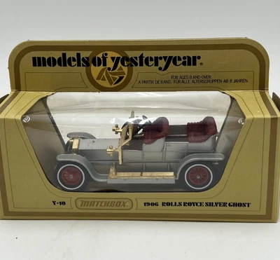 Matchbox Models of Yesteryear Y-10 1906 Rolls Royce Silver Ghost Lesney England - Image 1 of 4