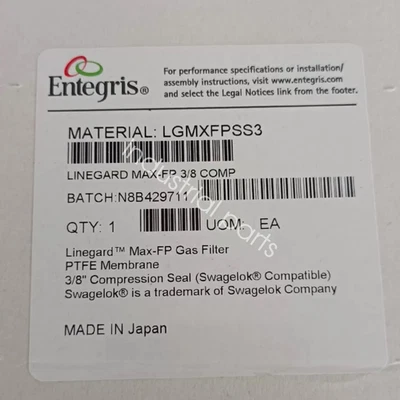 1PCS Entegris LGMXFPSS3 Filter Brand new Fedex or DHL - Image 1 of 3