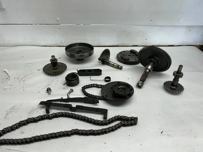 1981 Honda Express NC50 2 Speed Transmission Parts Gears, Clutch, Springs - Image 1 of 4