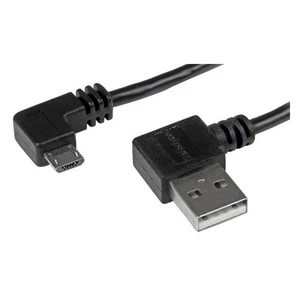 StarTech USB2AUB2RA2M 2m USB 2.0 A Right Angle To Micro B Right Angle Cable M/M - Picture 1 of 1