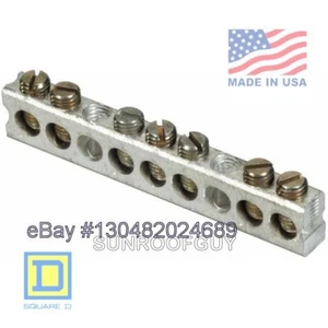 Square D QO/HomeLine Grounding Bar Kit (PK7GTA) - NEW - Picture 1 of 2