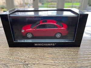 1:43 Minichamps Toyota Avensis 2002 - Red - 400 166200 - Picture 1 of 6