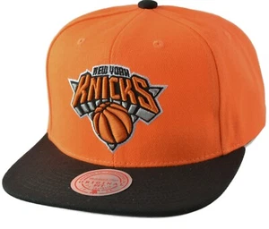 New York Knicks Equipo NBA ADN 2 Tonos Hombre Snapback Sombrero por Mitchell & Ness - Imagen 1 de 8
