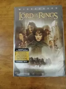 The Lord of the Rings-DVD-Fellowship of the Ring-Widescreen-2 disk set,Sealed - Foto 1 di 4