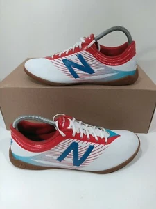 New Balance Furon V2 Dispatch Men 8 FG Football Soccer Cleats Boots White Laser. - Picture 1 of 8