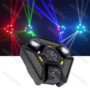 DJ Disco Party Rotation Beam stage Lights RGBW KTV strobe Flash Laser  Lighting - Picture 1 of 7