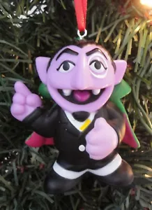 Sesame Street THE COUNT Custom Muppet Christmas Ornament - Picture 1 of 1