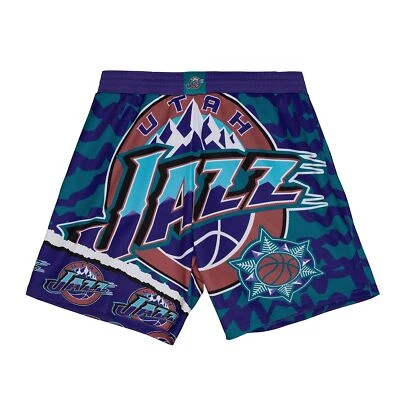MITCHELL & NESS NBA JUMBOTRON 2.0 СУБЛИМИРОВАННЫЕ ШОРТЫ UTAH JAZZ - Изображение 1 из 3