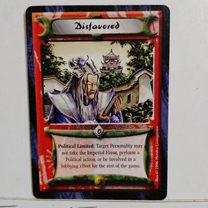 DISFAVORED -- LEGEND 5 RINGS CCG -- ANVIL OF DESPAIR -- NM - Picture 1 of 1