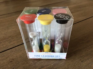 Sand Timers 30 Second 5 10 Minute Kid Time Out Board Game Classroom Teaching Aid - Picture 1 of 5