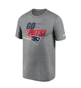 Camiseta Nike para hombre NFL New England Patriots Go Pats leyenda local movimiento - grande - Imagen 1 de 3