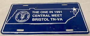 Placa de matrícula Early Ford V8 Club of America Booster Bristol Meet Tennessee TN-VA - Imagen 1 de 5