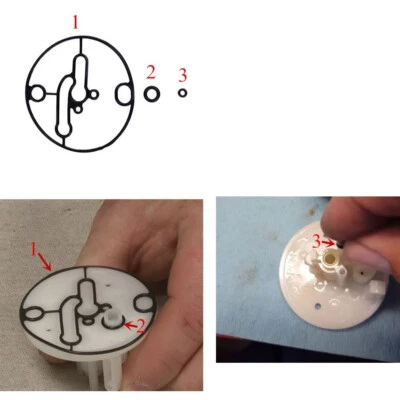 698781 Carburetor Float Bowl Gasket For Nikki Carbs - Image 1 of 4