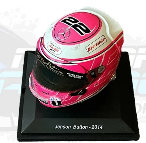 F1 Jenson Button McLaren 2014 Rare Helmet Scale 1:5 Formula 1 - Image 1 of 2
