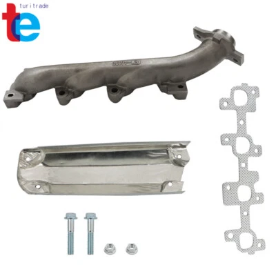 Colector de escape derecho con junta para Dodge Dakota Durango Ram 1500 2000-2003 Foto 1 de 4