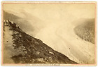Suisse, Glacier d'Aletsch Vintage albumen print Tirage albuminé  11x1