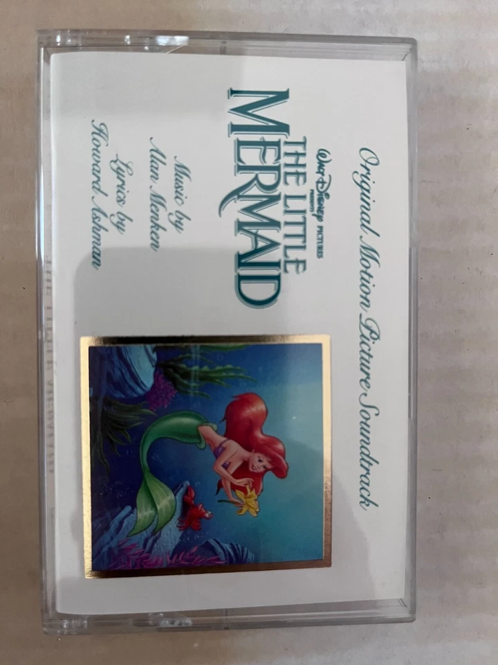 The Little Mermaid Original Motion Picture Soundtrack Walt Disney Cassette Tape  - Image 1 of 1