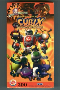 Sneak Peek at CUBIX Robots for Everyone! NEW Sealed VHS Movie! WB & Burger King! - Picture 1 of 2