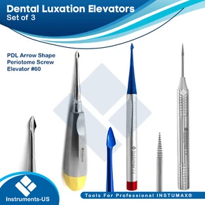 Elevador de raíces luxante dental PDL periotoma tornillo luxación extracción dental - Imagen 1 de 5