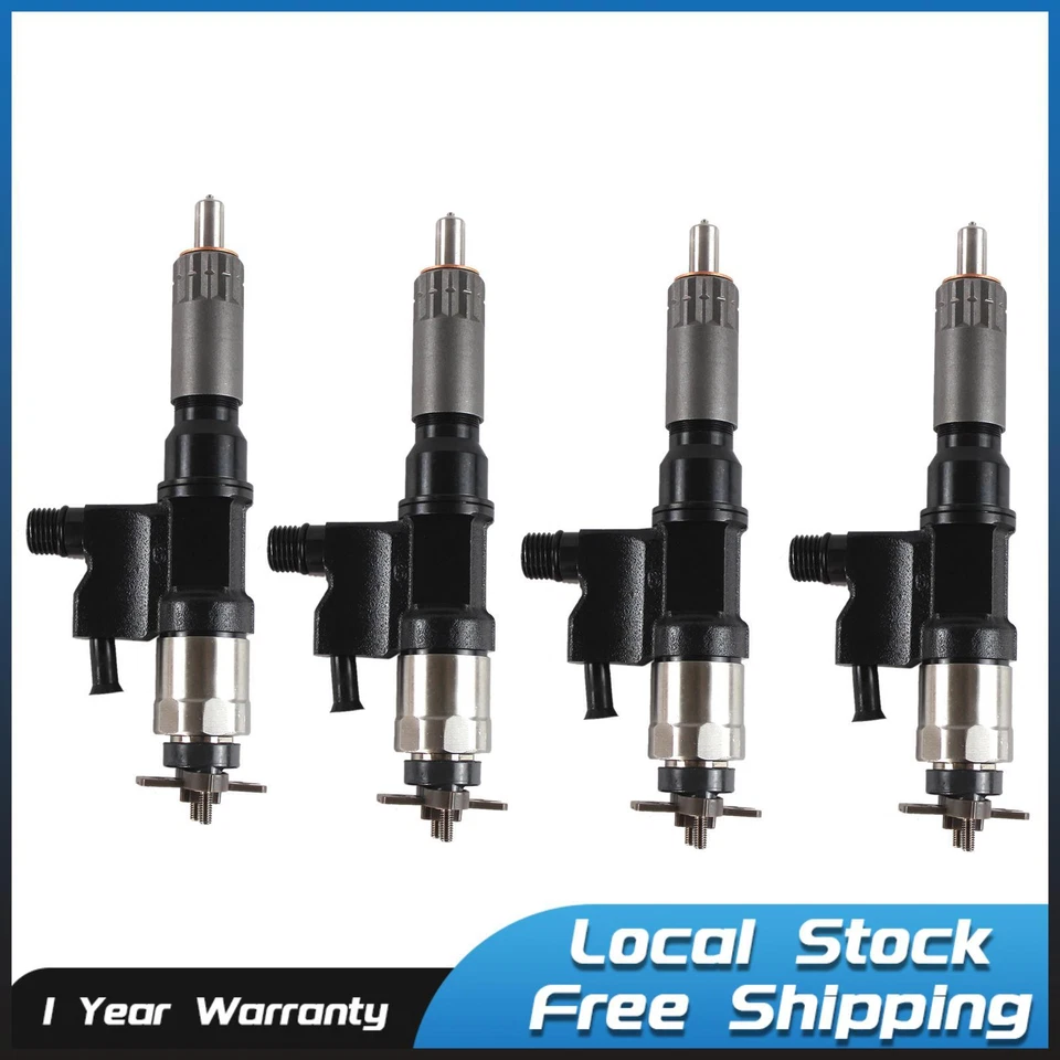 4PCS 4HK1 Fuel Injector 095000-5471 973297035 086547479165 for Isuzu NPR NPR-HD — 第 1/4 张图片