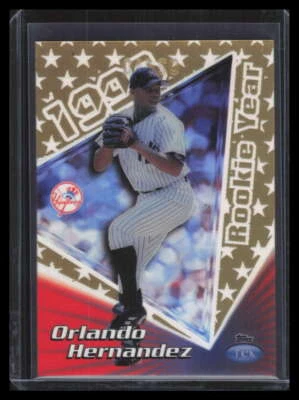 1999 Topps Tek Gold Pattern 11 40a Orlando Hernandez 2/10 - Image 1 of 2