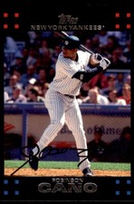 2007 Topps #225 Robinson Cano New York Yankees
