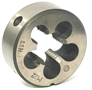 Hand Die M22 Metric Threading Tools RIGHT DIE filettatura FERRO DA TAGLIO - Foto 1 di 4