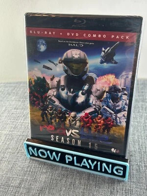 Red vs. Blue: Season 15 Blu-ray/DVD Combo Xbox Halo Rooster Teeth OOP Sealed NEW - Image 1 of 4
