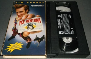 Ace Ventura Pet Detective Jim Carrey VHS Tape Video Movie Comedy 1994 PG13 - Picture 1 of 2