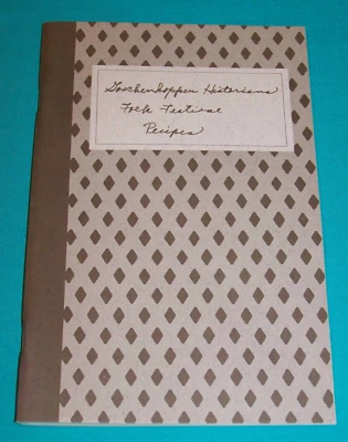 Goschenhoppen Historians Folk Festival Recipes 1994 Perkiomenville, PA Cookbook - Image 1 of 4