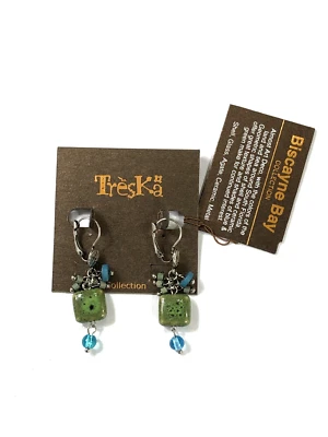 Treska серьги подвеской Biscayne Bay коллекции - новый с Ярлыками - Изображение 1 из 4