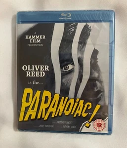Paranoiac Blu-ray Region B Hammer Horror Oliver Reed Janette Scott 1963 - Picture 1 of 2