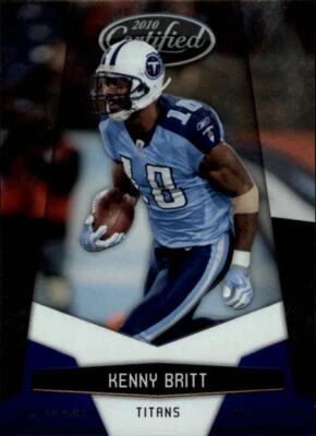 2010 Certified Platinum Blue #145 Kenny Britt /100 - NM-MT - Image 1 of 2