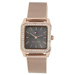 Tommy Hilfiger Women's Quartz Crystal Accented Bracelet Watch - Picture 1 of 2