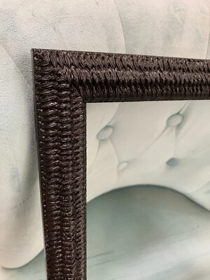 Framing frames / standard and custom black braided wood / art paintings - Image 1 of 4