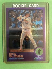 SEIYA SUZUKI RC 2022 Topps Heritage High Number Chrome Purple Refractor 505 Cubs