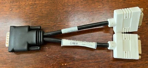 MOLEX CN-OH9361 8" DMS 59 PIN MALE TO DUAL LINK DVI-I FEMALE MONITOR CABLE  NEW! - Picture 1 of 6