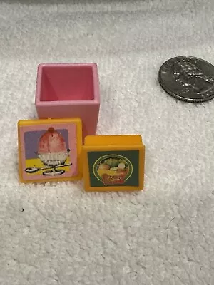 Mattel Barbie Dulces Rosas Refrigerador Alimentos Helados Contenedor Verduras Foto 1 de 4