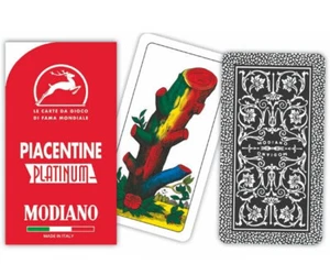 CARTE DA GIOCO PIACENTINE MODIANO - PLATINUM NOVITA' - Foto 1 di 1
